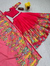 PC 535 Cotton With Kalamkari Print Lehenga With Choli Dupatta Bulk Orders In India